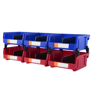 SucceBuy 6/12/24pcs Garage Storage Bin