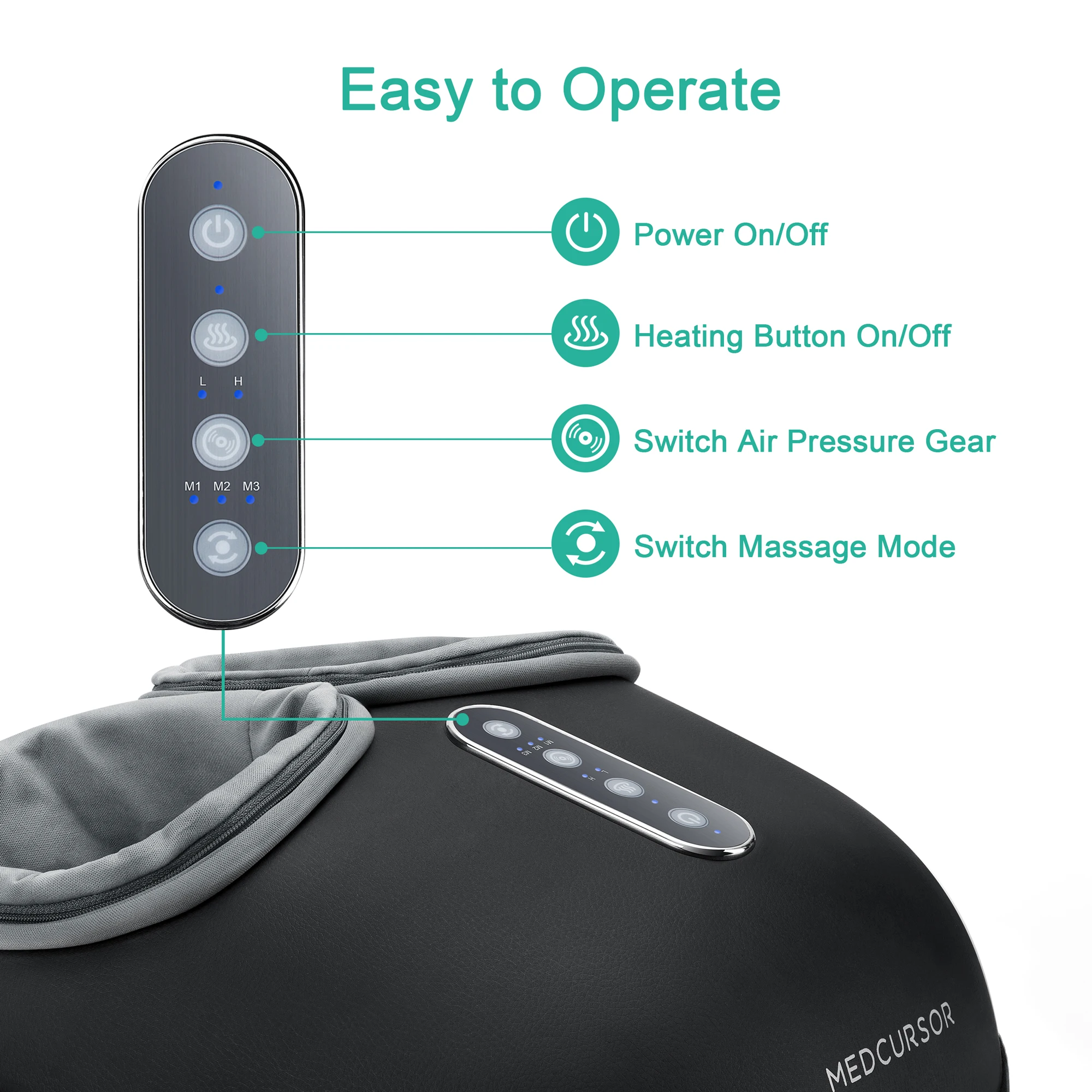 Medcursor Shiatsu Foot Massager Machine - Image 2