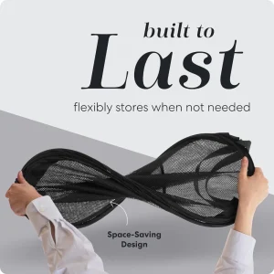 Large Laundry Basket Collapsible Mesh Pop Up Laundry Hamper - Thumbnail Image 4