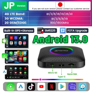 Carlinkit Ai Box Android 13 Led Wireless Android Auto & CarPlay Smart Tv Box - Thumbnail Image 9
