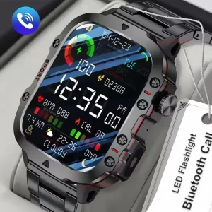 2026 New Military Smart Watch Men