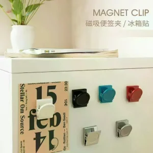 5-Piece Magnetic Office & Fridge Clips - Thumbnail Image 2