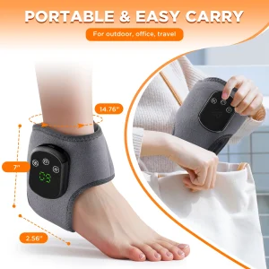 Electric Cordless Heated Ankle Wrist Guard Massager - Thumbnail Image 7