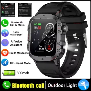 2026 New Military Smart Watch Men - Thumbnail Image 7