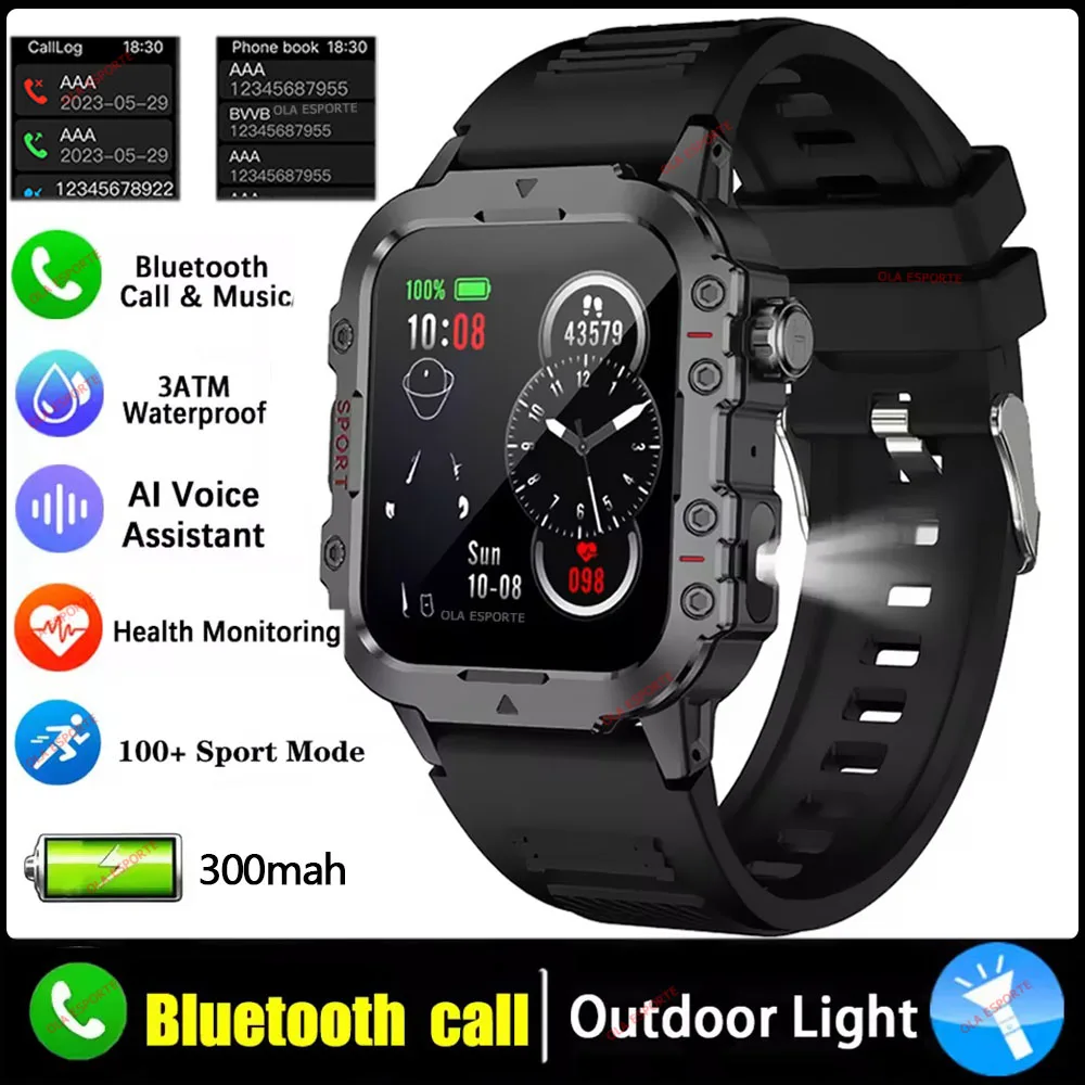 2026 New Military Smart Watch Men - Image 7
