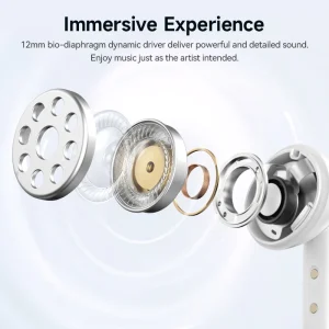QCY Melobuds N50 ANC Bluetooth 5.4 Wireless Earphones - Thumbnail Image 5