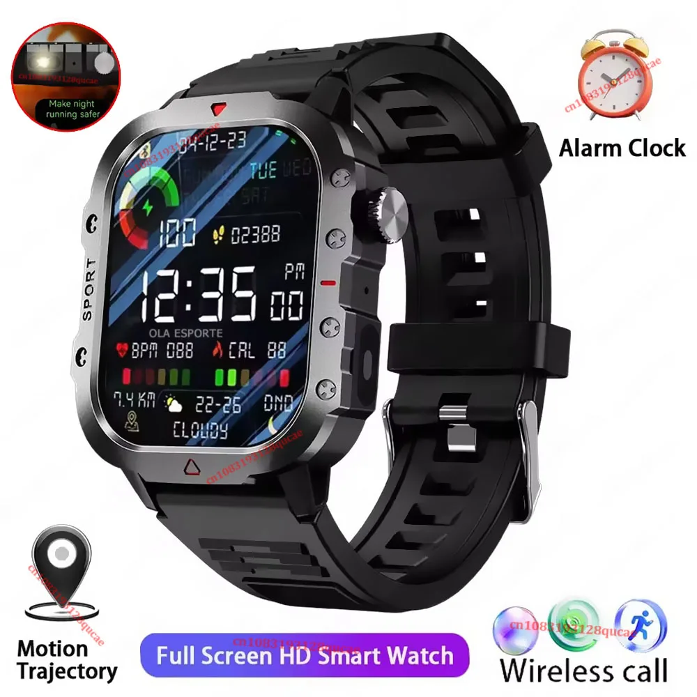 2026 New Military Smart Watch Men - Image 9