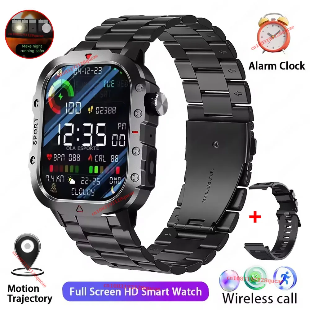 2026 New Military Smart Watch Men - Image 14