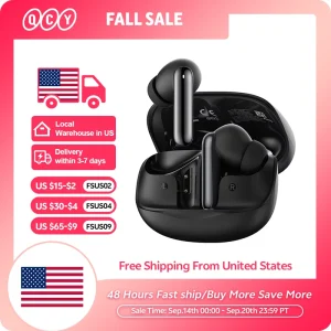 QCY Melobuds N50 ANC Bluetooth 5.4 Wireless Earphones
