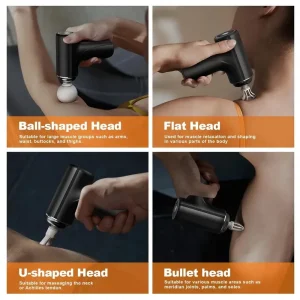 A Portable Electric Fascia Massage Gun, - Thumbnail Image 6