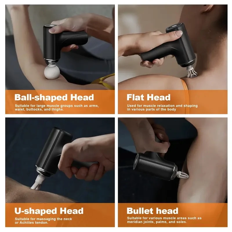 A Portable Electric Fascia Massage Gun, - Image 6