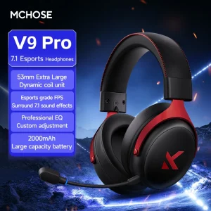 MCHOSE V9 Pro Wireless Gaming Headset - Thumbnail Image 7