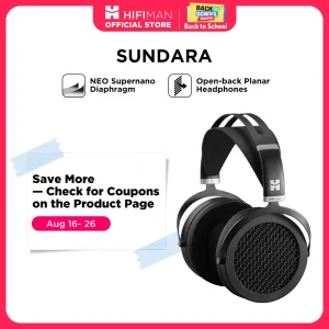 HIFIMAN SUNDARA Over-Ear Full-Size Planar Magnetic Headphones