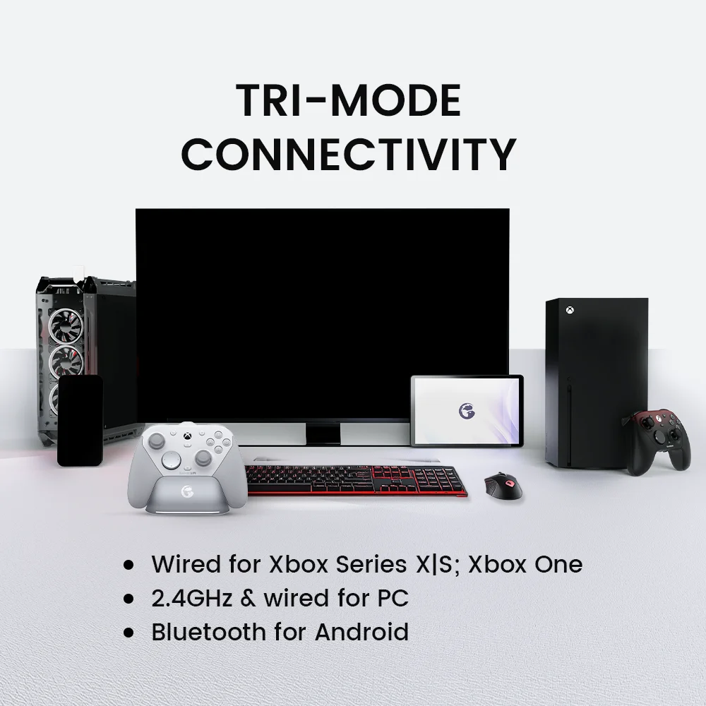 GameSir G7 Pro Wired Xbox Controller with Smart Charging Station, Hall Effect, Gyro, 3.5mm Audio Jack, 1000Hz Polling Rate - Image 3