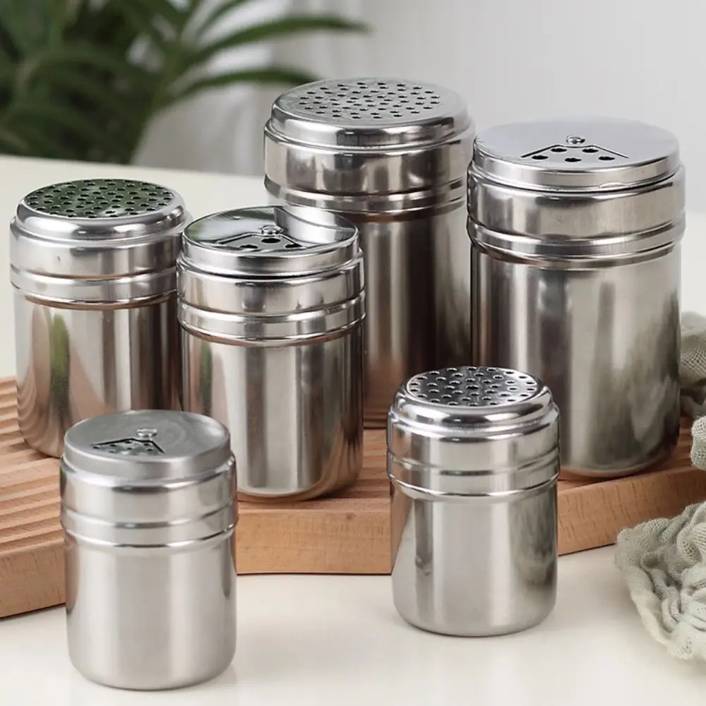 Multi-purpose Stainless Steel Seasoning Jar - Image 3