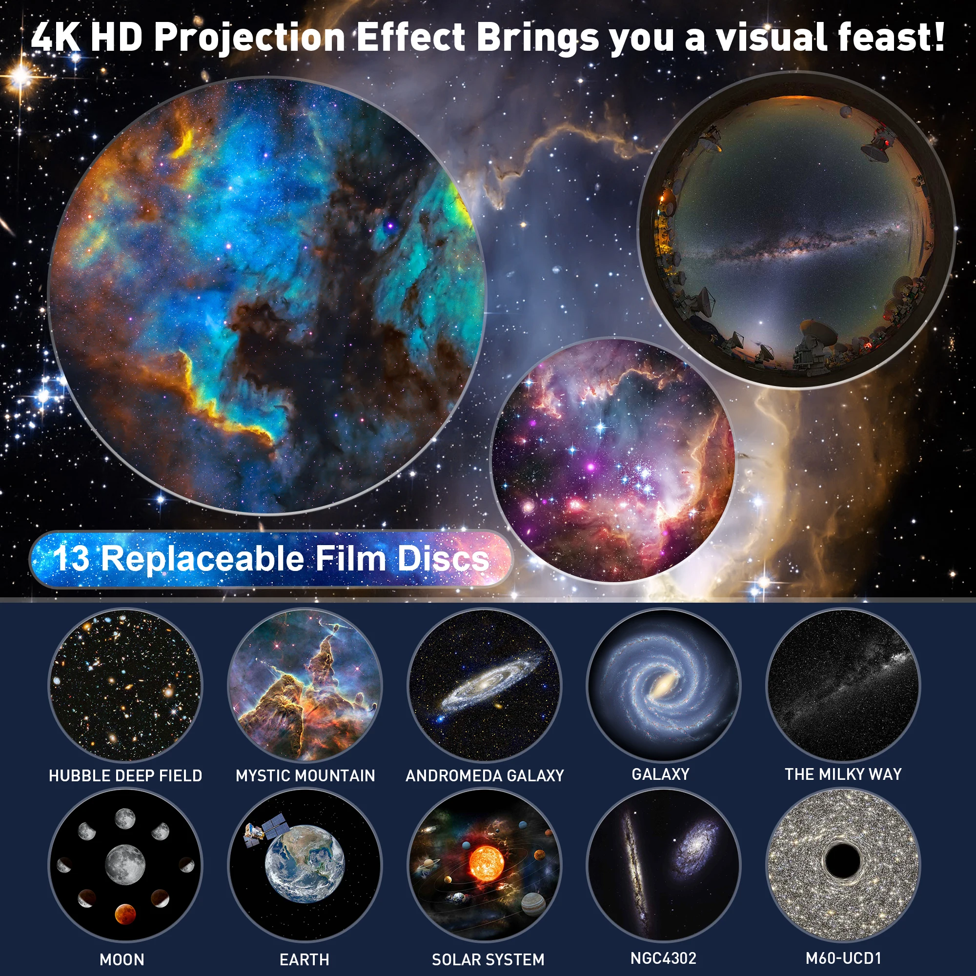 Galaxy Projector, Planetarium Star Projector - Image 3