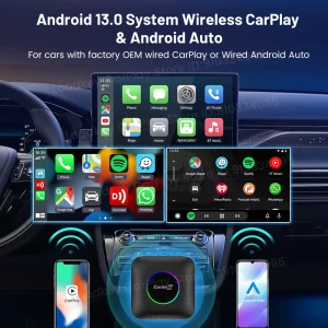 Carlinkit Ai Box Android 13 Led Wireless Android Auto & CarPlay Smart Tv Box - Thumbnail Image 2
