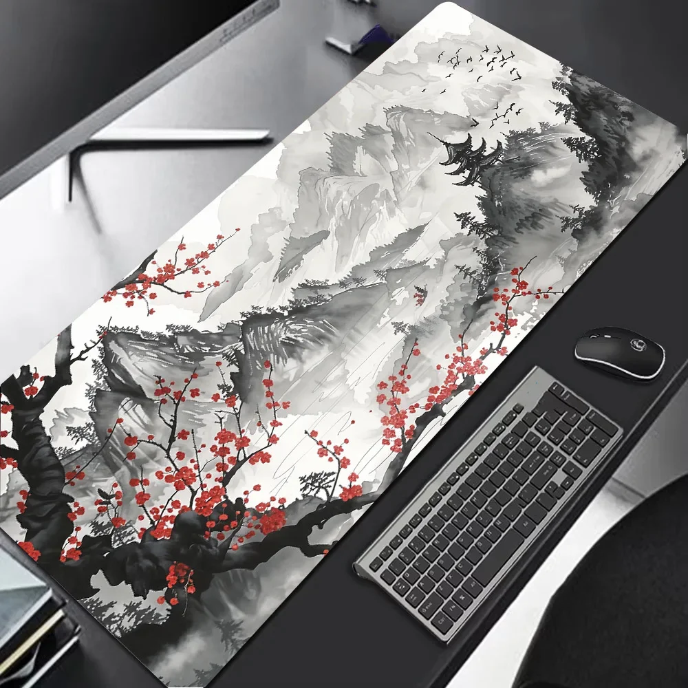 Sakura Scenery Mouse Pad Large Anti-Slip Rubber - Image 1