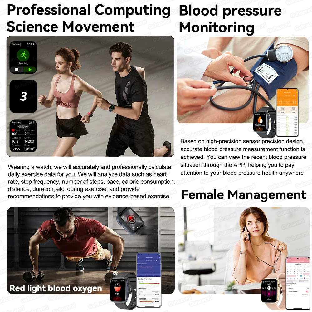 2025 New Women Men AI Smart Diagnosis Watch - Image 3