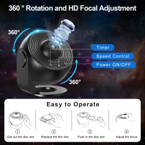 Galaxy Projector, Planetarium Star Projector - Thumbnail Image 5
