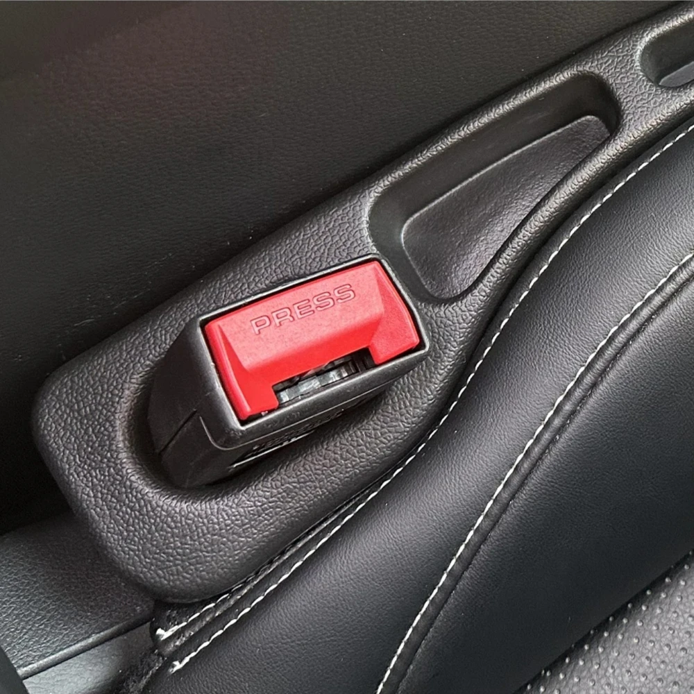 2pc car seat gap filler organizer waterproof car seat gap plug strip - Image 6