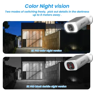ANRAN 2K Solar Security Camera 3/5MP Outdoor Wireless - Thumbnail Image 6