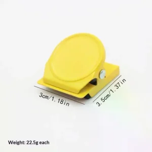 5-Piece Magnetic Office & Fridge Clips - Thumbnail Image 5