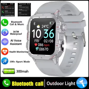 2026 New Military Smart Watch Men - Thumbnail Image 8