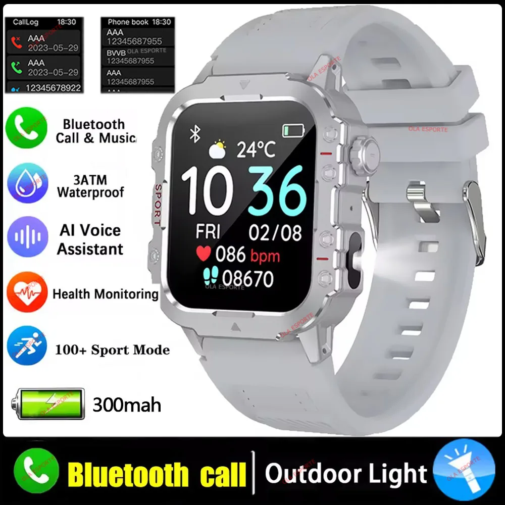 2026 New Military Smart Watch Men - Image 8