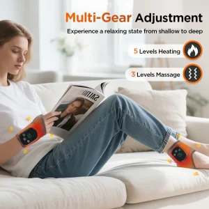 Electric Cordless Heated Ankle Wrist Guard Massager - Thumbnail Image 3