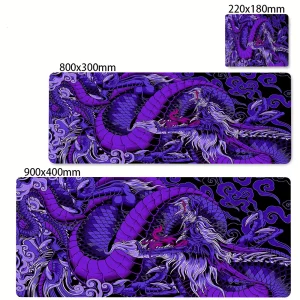 Black and White Dragon Large Mouse Mat - Thumbnail Image 17