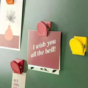 5-Piece Magnetic Office & Fridge Clips - Thumbnail Image 3