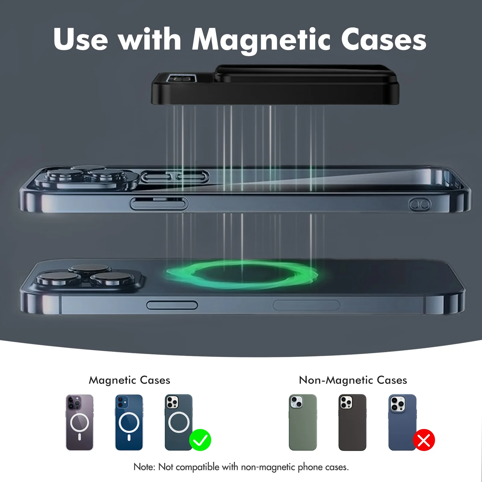 Magnetic Power Bank Wireless 10000Ah - Image 3
