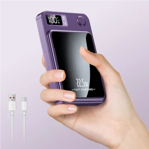 Magnetic Power Bank Wireless 10000Ah - Thumbnail Image 10